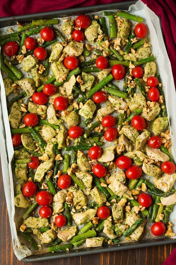 Wholesome Sheet Pan Pesto Chicken: Nutrition Meets Flavor